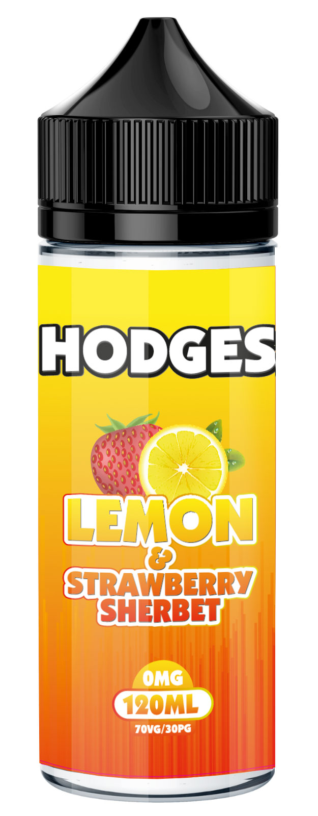 hodges lemon and strawbrry sherbet by hodges short fill e-liquid (100ml)120ml