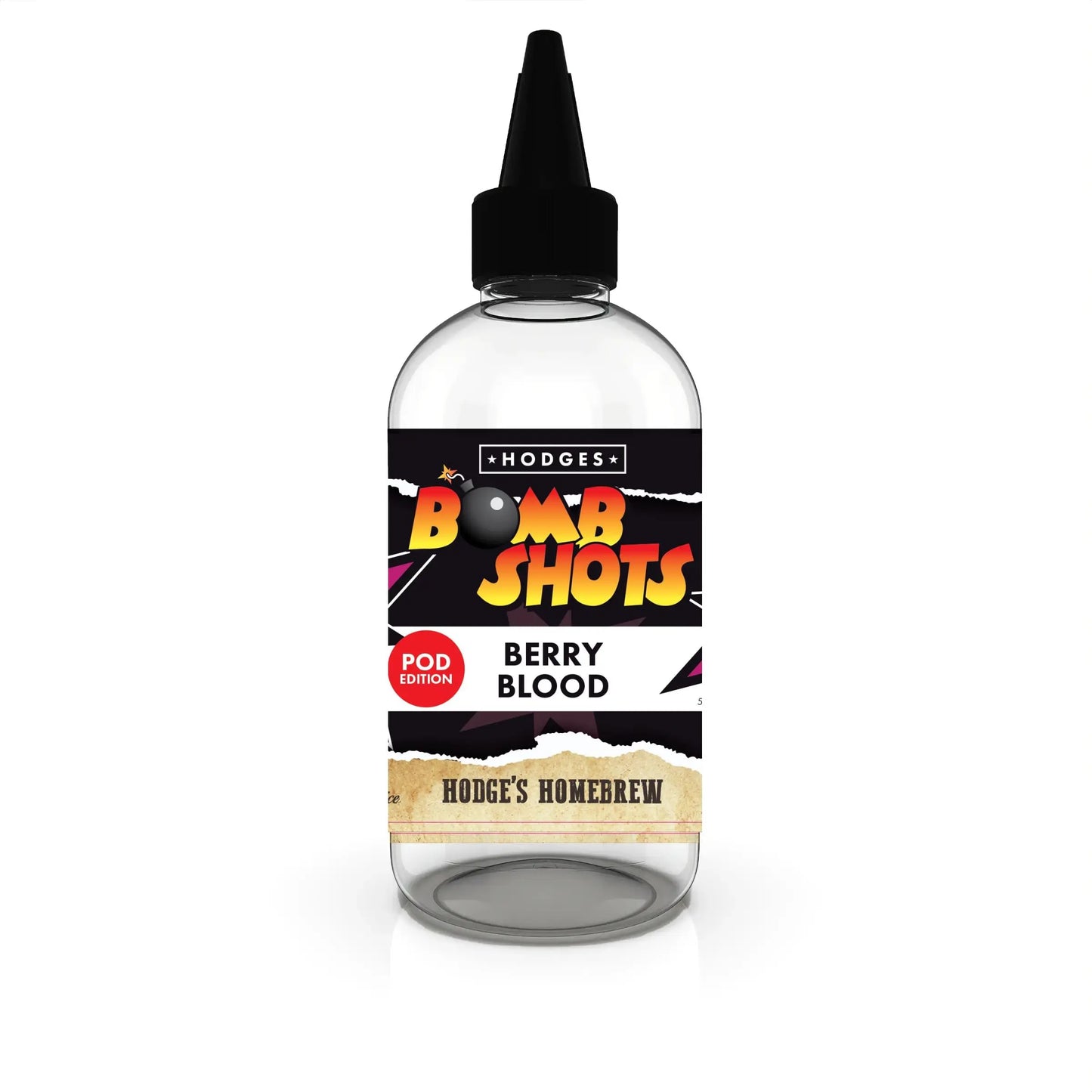 Pod Edition Berry Blood Bomb Shots By Hodges Short Fill E-Liquid 250ml Hodges Hodges