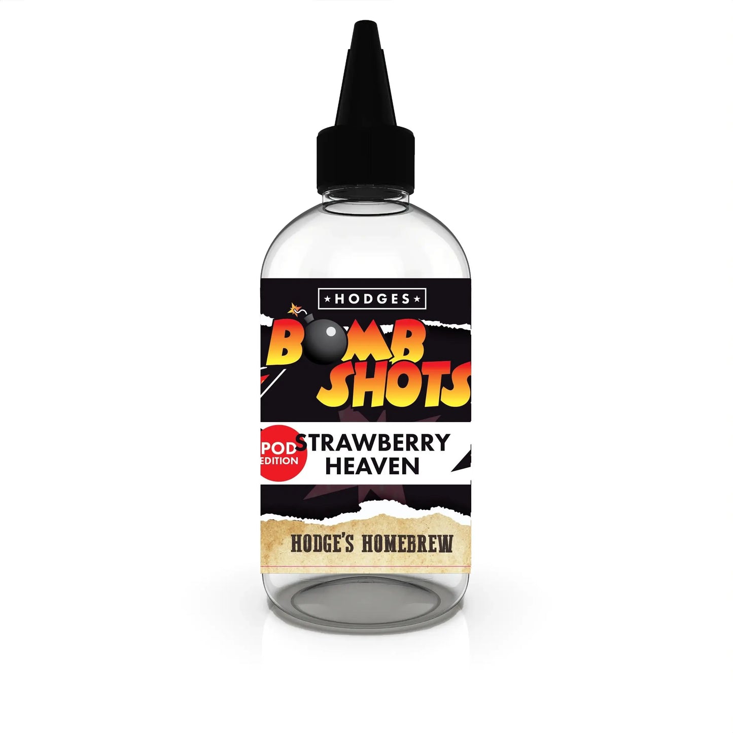 Strawberry Heaven Bomb Shots By Hodges Short Fill E-Liquid 250ml Hodges Hodges