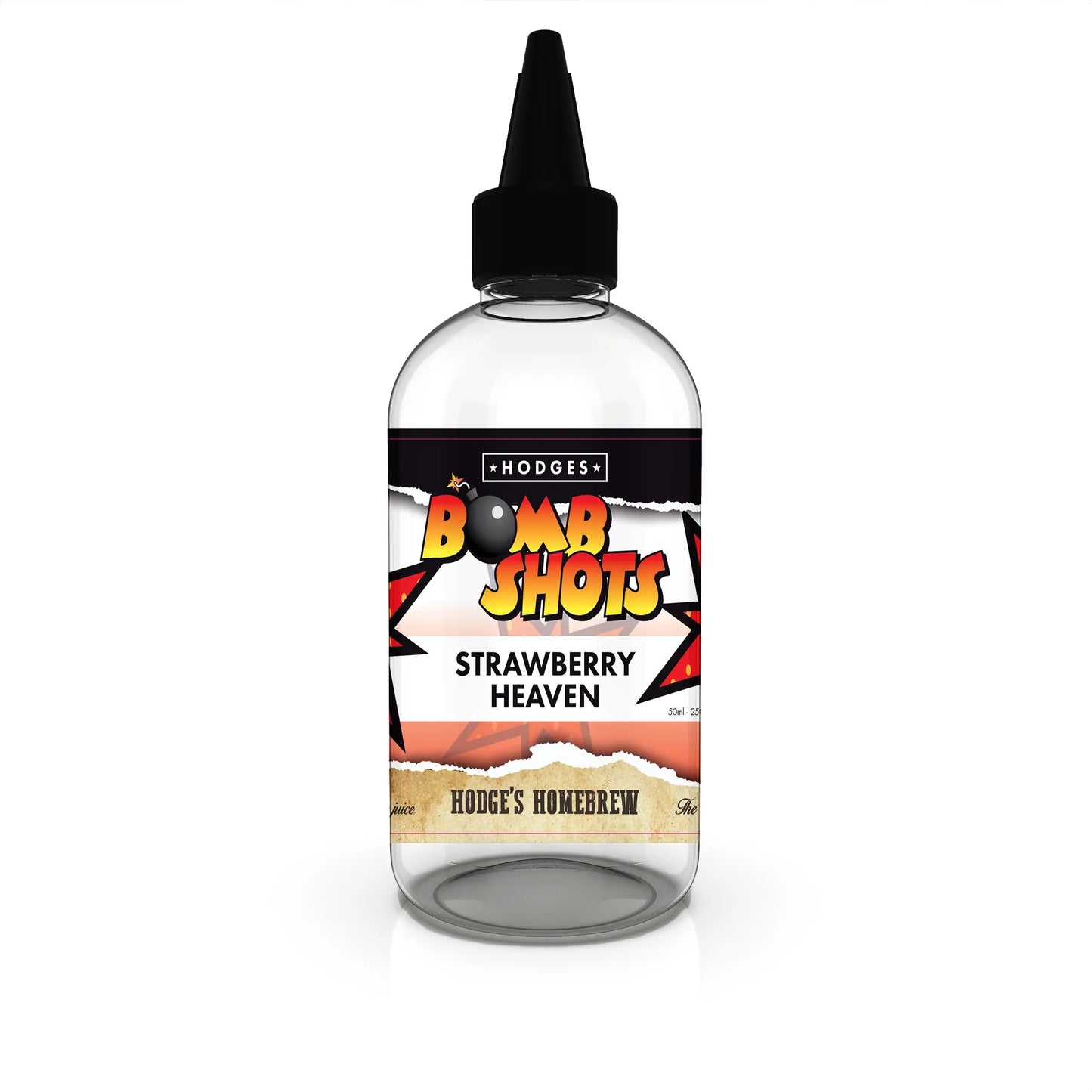 Pod Edition Strawberry Heaven Bomb Shots By Hodges Short Fill E-Liquid 250ml