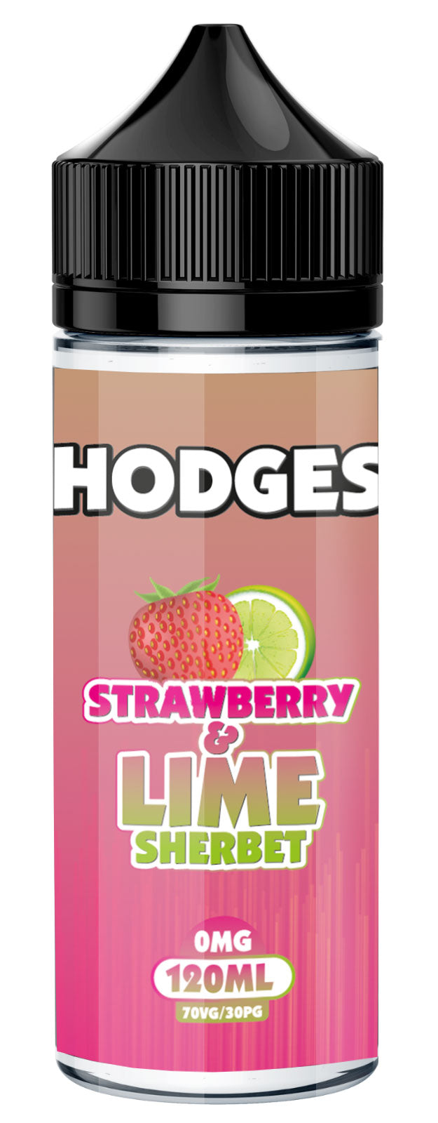 hodges strawberry lime sherbet by hodges short fill e-liquid (100ml)120ml